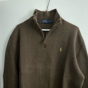 Mens Ralph Lauren 1/4 zip sweater